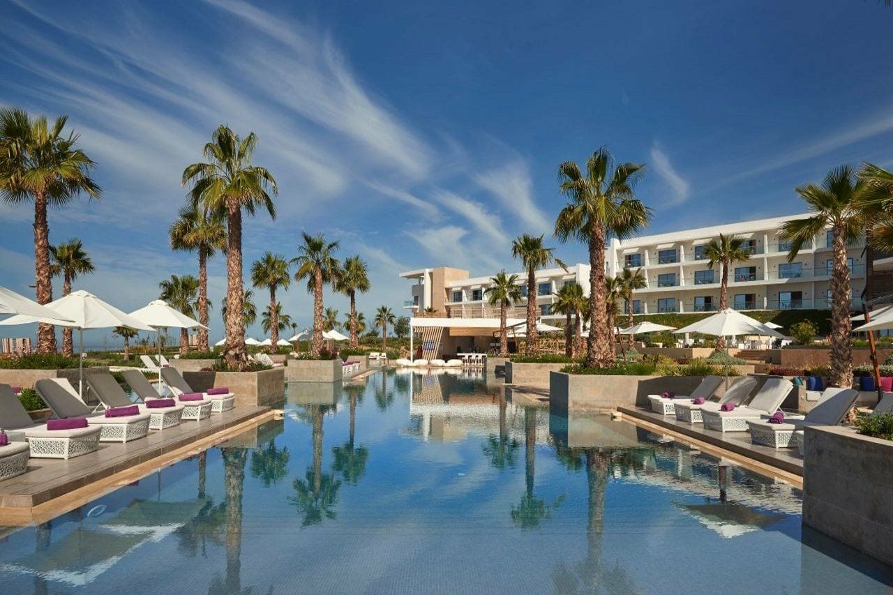Hyatt Place Taghazout Bay Екстериор снимка The hotel's main pool